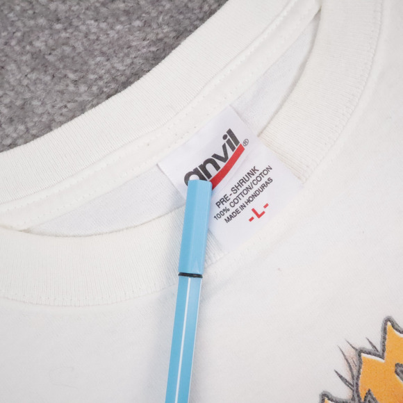 2010 Sturgis Bikercore Motorcycle Rally USA Large White Short Sleeve T-Shirt - Picture 8 of 9